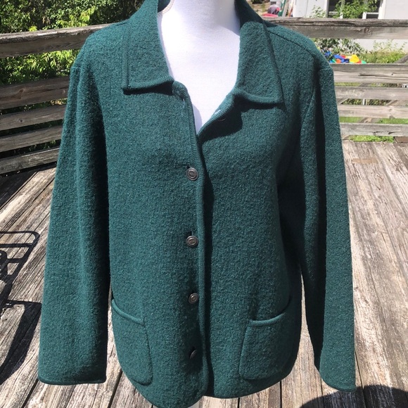 appleseeds boiled wool jacket